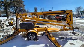 45a18-00052 2017 Haulotte 4527a Towable Boom Lifts