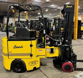48e-180d 2010 Bendi B40/48e-180d 4000 Lb 3 Stage Mast Electric Narrow Aisle Forklift
