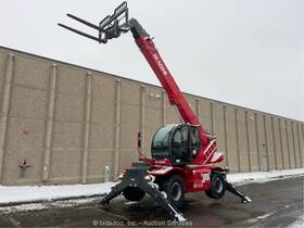 5.25-d 2021 Magni Rth 5.25-d/c 81ft 11k Rotary Telehandler Forklift Crane Cab Bidadoo
