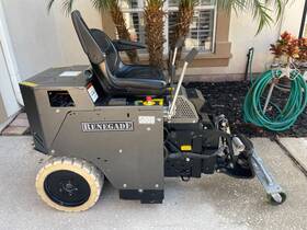 5000dl Ride-on Floor Scraper Machines And Trailer