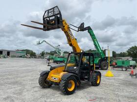 505-20 2018 Jcb Tc 5 500 Lbs Telescopic Reach Forklift Telehandler Bidadoo