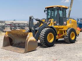 524l 2019 John Deere Wheel Loader Tool Carrier Tractor Aux Hyd Bucket Bidadoo