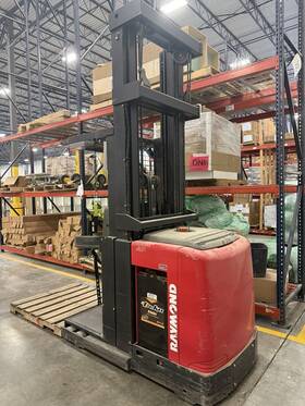 550-opc30tt 530-opc30tt 2018 Raymond Order Picker Forklift 240 Inch Works Great