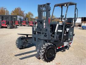 55.4p 2019 Moffett M8 5 500 Lb Rough Terrain Mounted Forklift Lift Truck Bidadoo