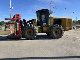 553c 2016 Cat Feller Buncher 22 Inch Saw Head Iowa