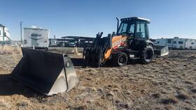 570nep 2018 Case 570n Ep Loader With Cab And Box Scraper