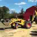 580ck Case 580 Ck Backhoe With Trailer And Dumptruck