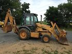 580sl 580se Case 1999 Backhoe 4x4 Cab Heat A C E-hoe Need Work