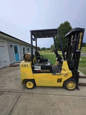 60xl-2 1995 Hyster Forklift Used Condition Runner 6000lb Machine