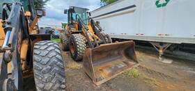 621dxt 2002 Case Wheel Loader. 7344 Hours. Acs Quick Attach. Auxiliary Hydraulic