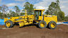 672b John Deere Articulating Motor Grader With Fresh Paint