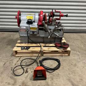 6790 Wheeler Rex Pipe Threading 1/2ftft-4ftft Cutting Threader Machine