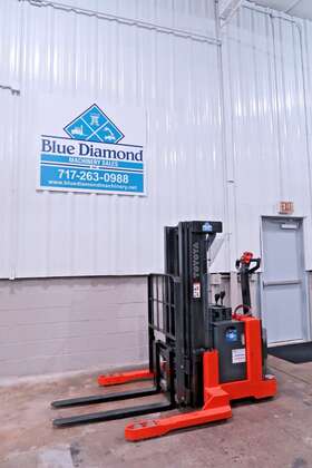 6bws20 2018ft Toyota 4000# Walk Behind Forklift Three Stage Mast Sideshift