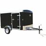 6x10cgecsdblack Trailer Enclosed Cargo Steel Frame Load Cap Blk