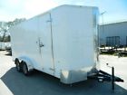 7 X 16 Elite-v Ta Cargo Craft Motorcycle Hauler Bike Utv Atv Lawn Side