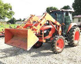 M7060 7060 2016 Kubota 4x4 Loader 2895 Hrs. Free 1000 Mile Delivery From Ky