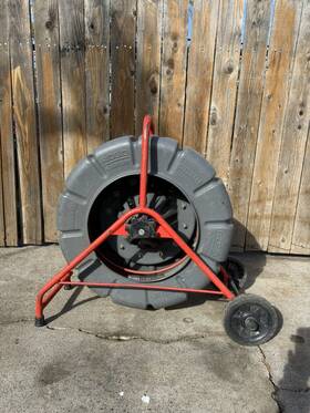 71rk Ridgid Seesnake 250ft Sewer Camera Reel - Parts/repairs