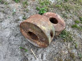 6714361 7204315 Bobcat Axle Weight Set For Skid Steers P/n