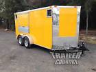 7211 Elite Series Brand New Enclosed Concession Vending Trailer In Stock