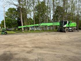 728e 2023 Sennebogen Wheeled Tree Care Material Handler