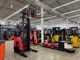 730r30tt 2017 Raymond Reach Forklift-nice Shape-we Will Ship-affordable-liftsover 20 Feet