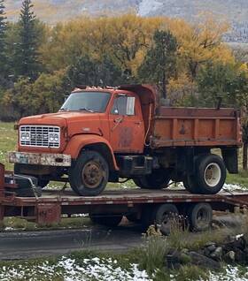 736v588694 1976 Gmc 7500 Dump Truck