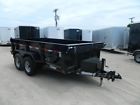 46ed 77 X 12 Diamond Trailers Dump Construction Farm Small Service Sand Utility Cargo