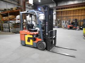 7fbe15u 2007 Toyota Model 3 000# 3000# Wheeled 36v Electric Forklift With Ss