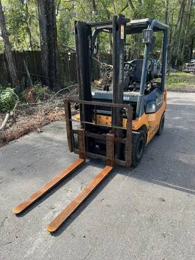 7fg15 Used Japanese Imported 2004 Toyota 1.5 Ton/3300 Lbs Lift Forklift Truck