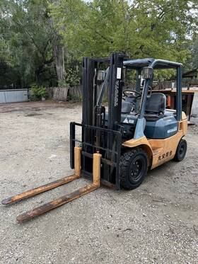 7fgl20 Used Japanese Imported 2001 Toyota Forklift Counterbalance Truck