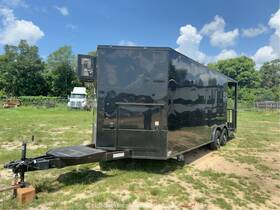 8.5x22ta 2024 Empire Cargo 22ft T/a Concession Food Service Trailer Bidadoo