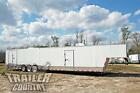 8.5x48 Gooseneck Elite Series New 2017 8.5 X 48 Enclosed Cargo Car Hauler Toy Trailer Loaded