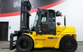 13377 80d-9 2018 Hyundai 17 500lb 3 Stage Dual Pneumatic Diesel Forklift Stk