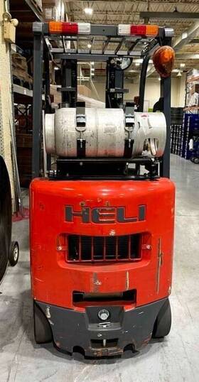 814743012714 2022 Heli 3000 Lb Cushion Tire Forklift Excellent Condition