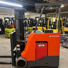 8bncu18 2019 Toyota 3500lbs Used Forklift 36v Triple Mast Sideshift 5900hrs