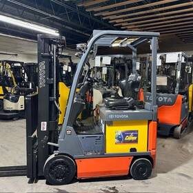 8fbc18u 2021 Toyota 3500lbs Used Forklift Triple Mast Sideshift 473 Hours