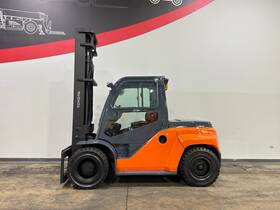8fd60u 2021 Toyota 13500lb 2 Stage Dual Pneumatic Diesel Forklift Stk 14530