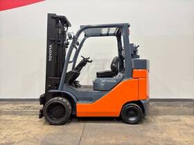 8fgc45u-bcs 2016 Toyota 10 000lb 2 Stage Cushion Lpg Forklift Stk 15067