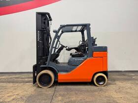 8fgc55u-bcs 2017 Toyota 12 000lb 3 Stage Cushion Lpg Forklift Stk 15267