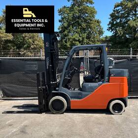 8fgc55u-prs 2019 Toyota Forklift 12 000 Lbs 3-stage Propane 4-way Shift- 8930 Hr