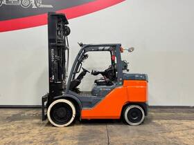 8fgc70u 2020 Toyota 15500lb 3 Stage Cushion Lpg Forklift Stk 15111