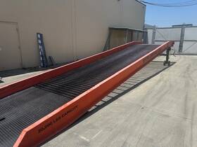 90009-qm20-84-36l 20 000lbsyard Ramp Forklift Trailer Loading Dock. Support American Made