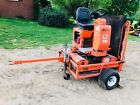9065 Salsco Greens Yard Roller Articulating Golf Course Transport Trailer