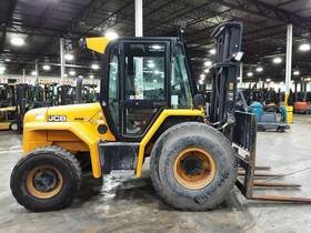 930-2 2018 Jcb 6 000 Lb. Capacity Diesel Rough-terrain Forklift