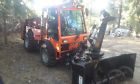 9700h 9700 H Holder Tractor With Snow Blower Attachment