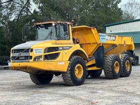 A25g 2018 Volvo Off-road 25 Ton 6x6 Articulated Dump Truck Adt Hauler Bidadoo