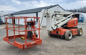 A46je 2014 Snorkel 46ft Electric Offroad Articulating Boom Lift Skyjack Jlg