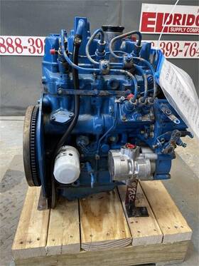 Ac3537 Ford 3 Cylinder Diesel Engine From 1210 Tractor Stock # 10570