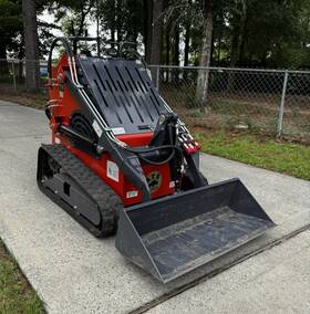 Ats-t460 Ats Power Compact Tracked Mini Skid Steer Loader Bucket 23hp Ce