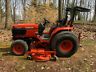 B-2910 Kubota Diesel Wd Tractor And Belly Mower With Hours